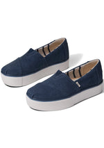 Alpargata Blue Vintage Canvas Boardwalk Sneakers