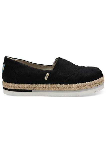 Toms alpargata black on sale