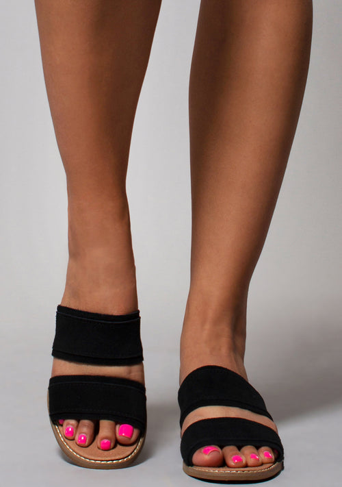 Toms Mariposa Sandals in Black