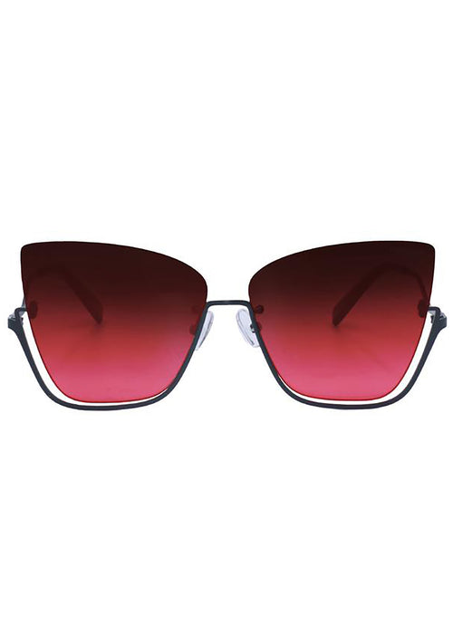 Vixen Sunglasses in Ruby