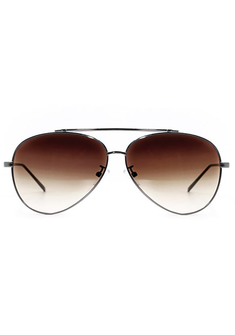 Besties Sunnies Sunglasses in Brown Fade