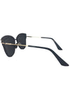 Candy Sunglasses in Black Gold