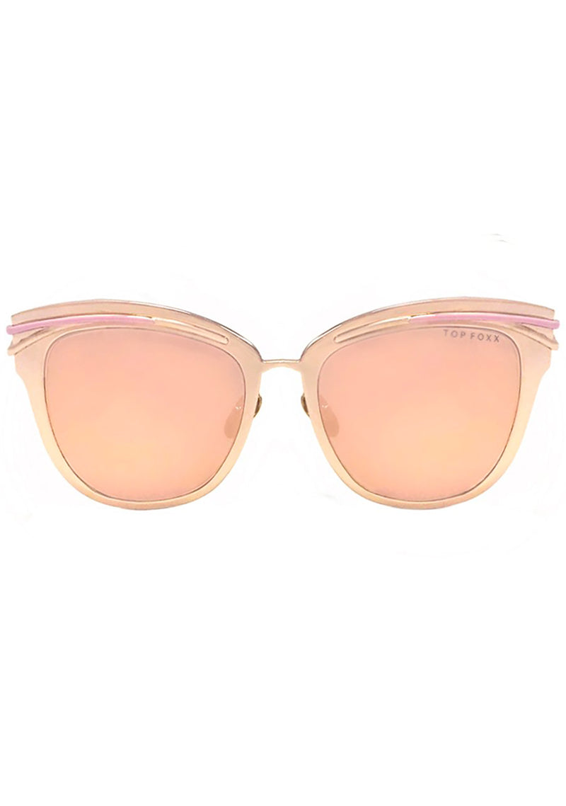 Candy Sunglasses in Rose Gold