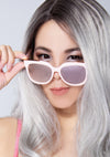 Coco Sunglasses in Rose Gold