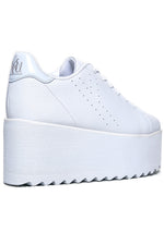 Lala Platform Sneakers in White