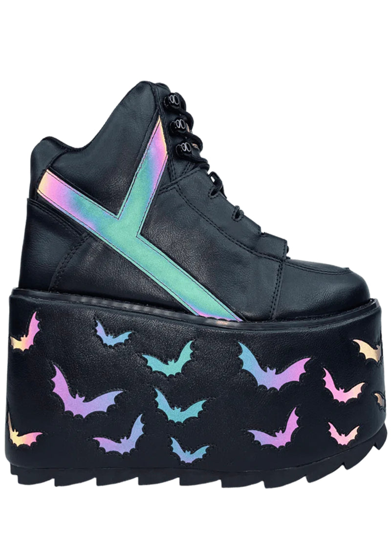 Qozmo Bat Reflective Platform Sneakers