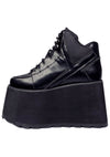 Qozmo Hi 2 Platform Sneakers in Black