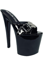 X Hustler Sugar $ Platform Heels in Black