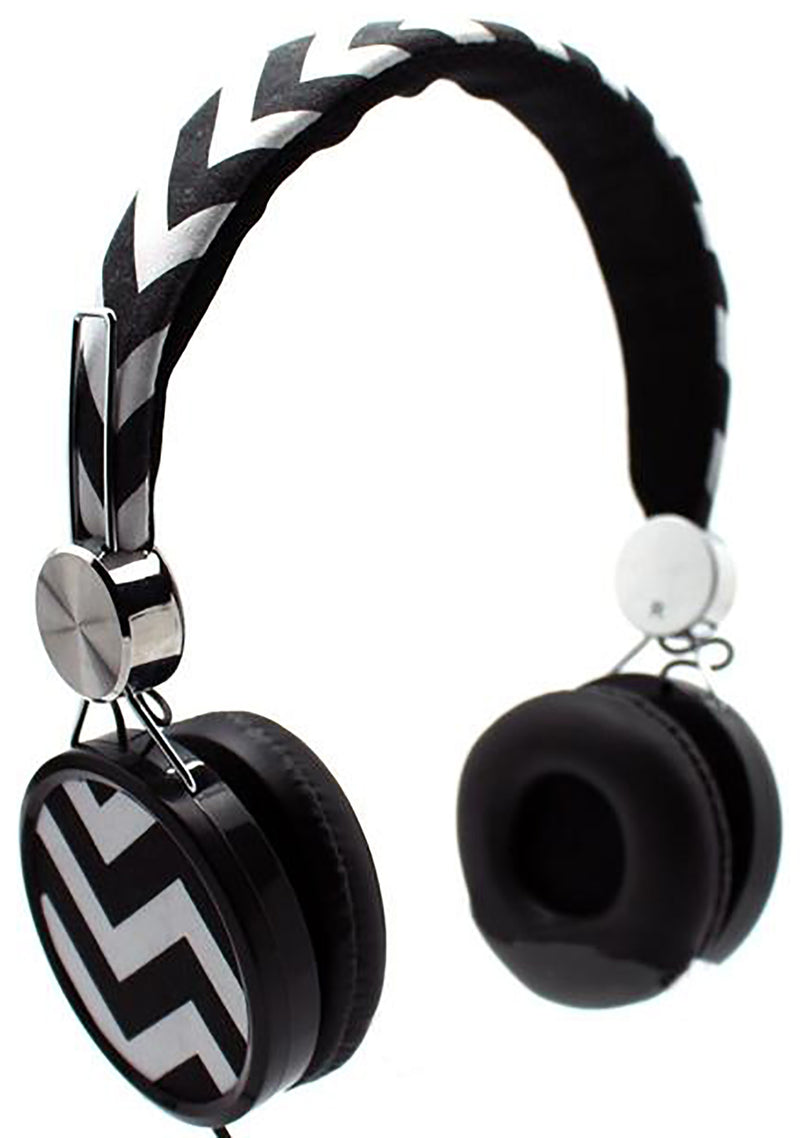 Zig Zag Woven Stereo Headphones